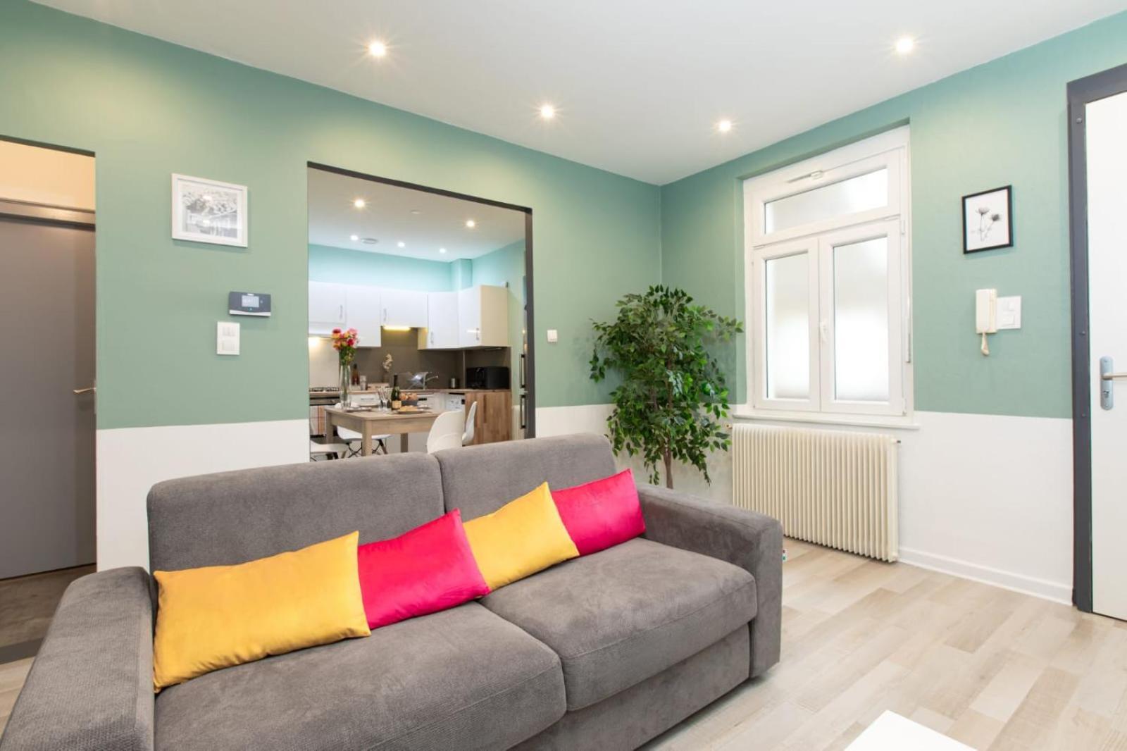 Апартаменты Evasion St Joseph Odysalis - Lit King Size - Parking - Proche Centre Кольмар Экстерьер фото